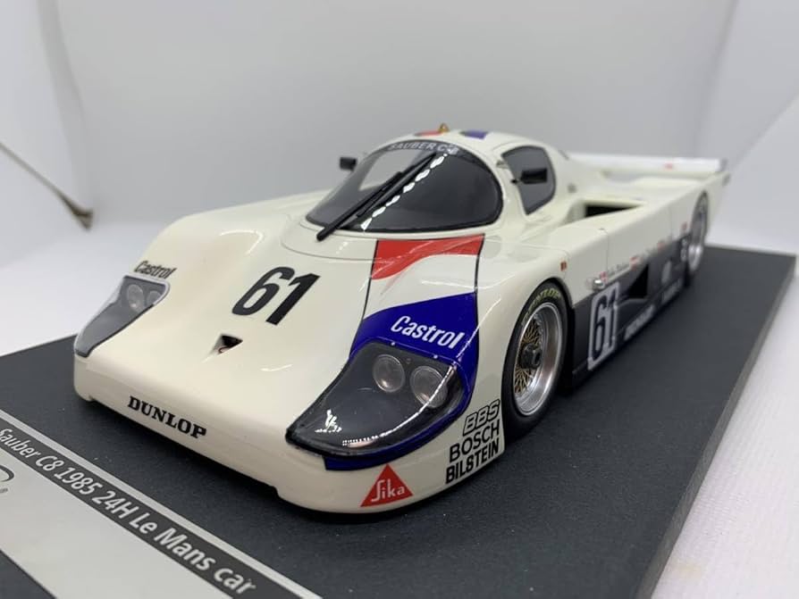 ミニカー Tecnomodel Mythos 1/18 Sauber C8 #61 Amazon.com: TECNOMODEL Sauber C8 #61 Sauber Racing 24 Hours